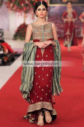 Online Shop For Pakistani Designer Dresses by Mehdi 2013 at Pantene Bridal Couture Week Edison NJ