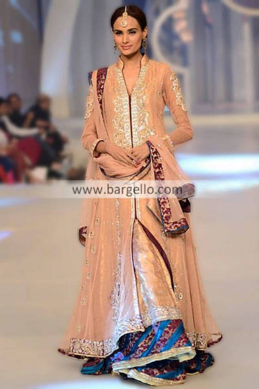 Buy Asifa Nabeel Designer Cloths of Pantene Bridal Couture Week 2013 Jacksonville Florida USA