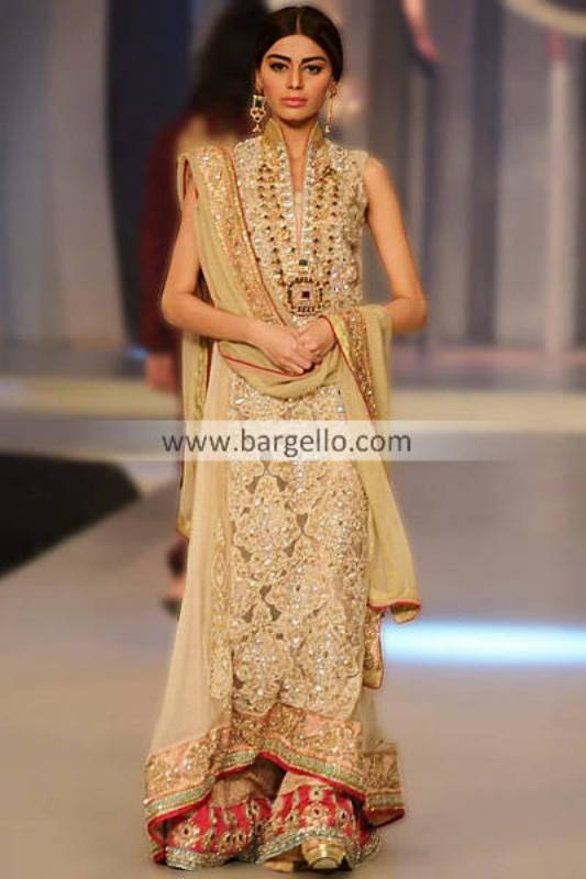 Pakistani Bridal Dresses 2013 by Asifa and Nabeel at Pantene Bridal Couture Week Bradford UK