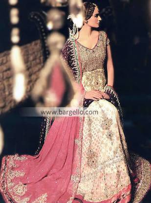 Umer Sayeed Bridals at Bridal Couture Week 2013 Keighley UK, Umer Sayeed Latest Wedding Lehngas 2013