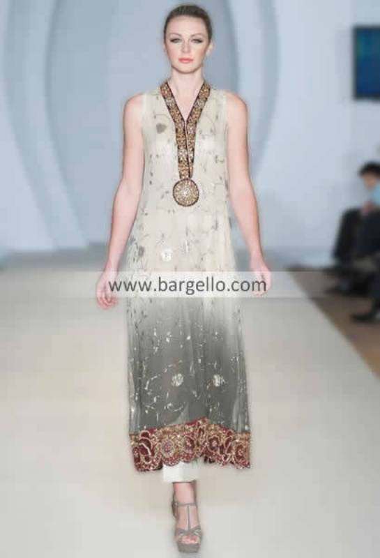 Asian Celebrity Fashion Trends, Evening & Party Outfits By Pakistani Top Designers 2013 Birmigham UK
