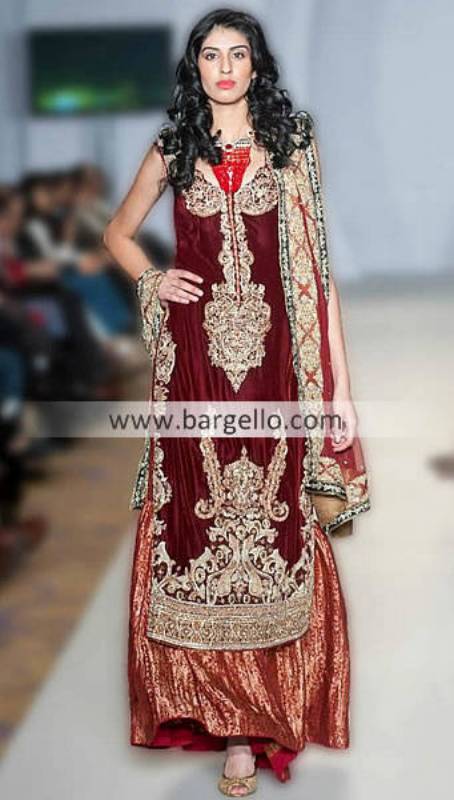 Ayesha Farooq Hashwani's Special Occasions Outfits For Parties at Pakistan Fashion Week London UK