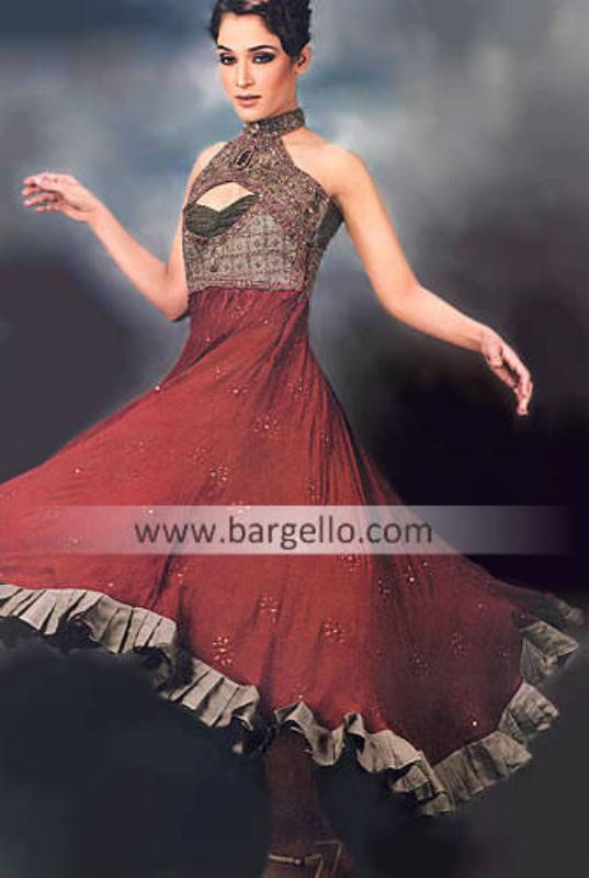 Anarkali dress suits to every kind of occassion from birthday party to wedding ceremony