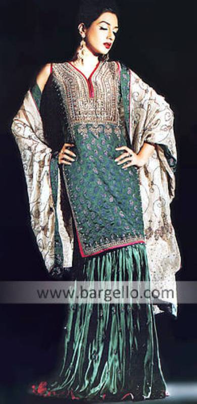 Bridal Wear Bridal Gharara, Pakistani Bridal Wear Online Retail Shops