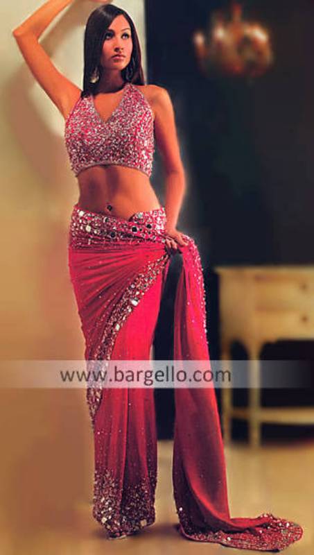 Deep Red Saree Wedding Bridal Deep Red Sari Indian Style Saree