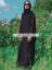 Black Pleated Ruffle Abaya Jeddah Saudi Arabia Premium Quality Jilbab