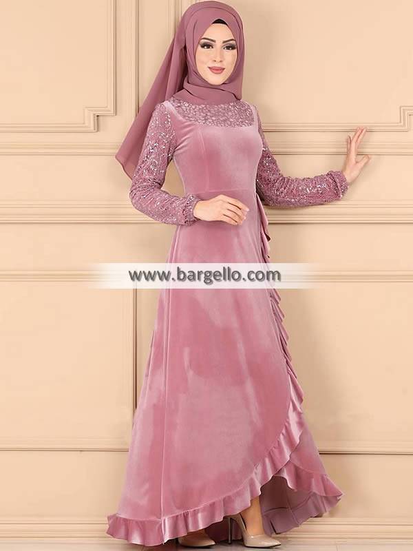 Bubble Gum Primulaceae High Quality Embroidered Jilbab Paramus New Jersey NJ USA