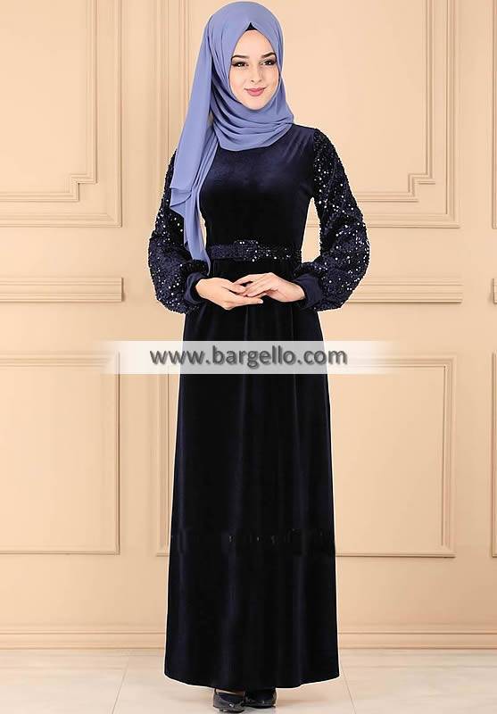 Dark Navy BlueThistle Boxboro Massachusetts USA Premium Quality Jilbab