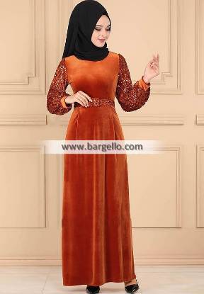 Burnt Orange Tulip Virginia Maryland USA Amazing Jilbab Outfit