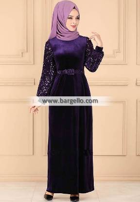 Dark Indigo Salvia Springfield Illinois IL USA Premium Quality Jilbab