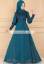 Teal Blue Lilac Melbourne Florida USA Stylish Embroidered Jilbab