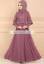 Copper Rose Amaryllis Riyadh Saudi Arabia Embroidered Jilbab