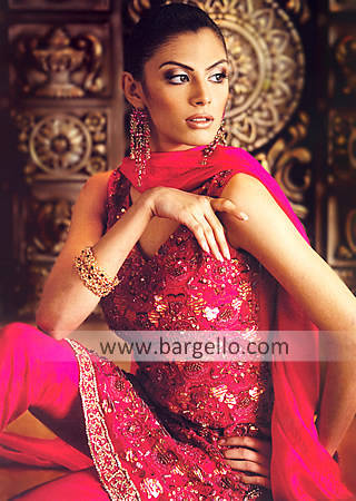 Amazing Sequins and Beaded Floral Work on Shalwar Kameez Salwar Kameez ...