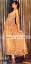 Antique Gold Lovely Anarkali Dress hand embroidered work