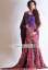 100% hand embellished Pakistani wedding dress geometrical patterns