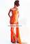 Orange Whaley Mehandi Shalwar Kameez Dress Mayoon Mahandi Mehndi Dress