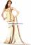 Cerisier Golden, Cheesy Cream Bridal Gharara and Veil Dress