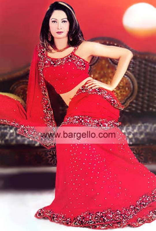 Sarees Saris Sari Saree Pakistani handmade Saree Chiffon Saree