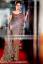 Greek Olive Chiffon Sari Saree Sarees Saris Pakistani Designer Sari