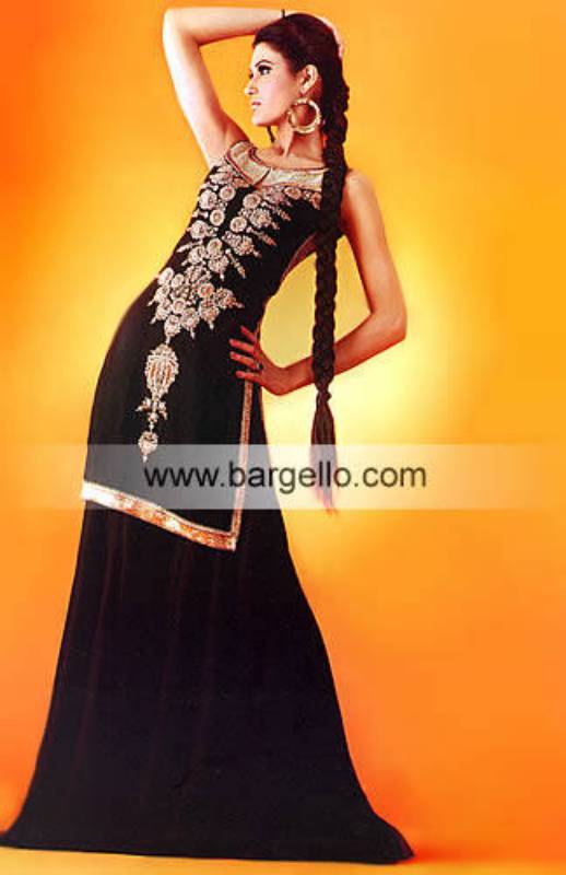 Zardosi Work Gowns Online: Latest Designs of Zardosi Work Gowns Shopping