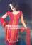 Orange and Maroon Katan Silk Heavily Embellished Pakistani Dress