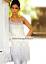Ivory Leche Halter Strap Silver Embroidered Party Dress