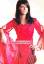 Red Chiffon Beaded Bargello Designer Shalwar Kameez