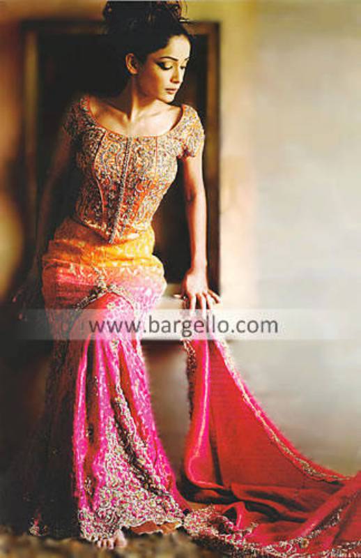 Fishtail Lehenga, Designer Lehenga, Wedding Dress