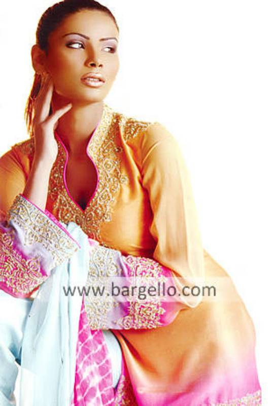 Pakistani Party Dresses, Designer Shalwar Kameez