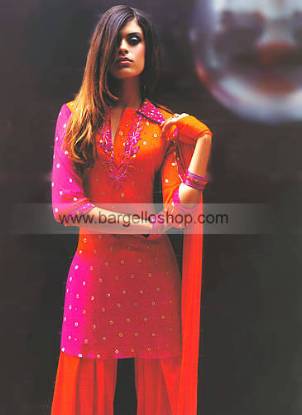 Indian Designer Party Clothing, Embroidered Salwar Kameez