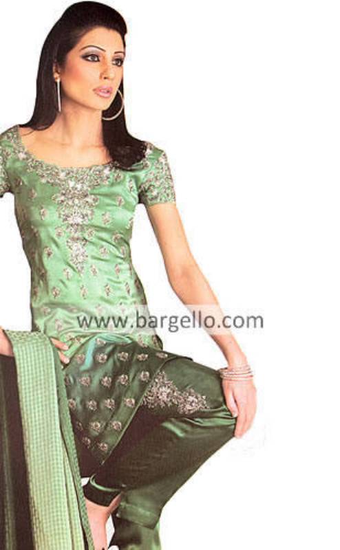 Silk Trouser Suit, Pakistani Designer Dresses, Bead Work