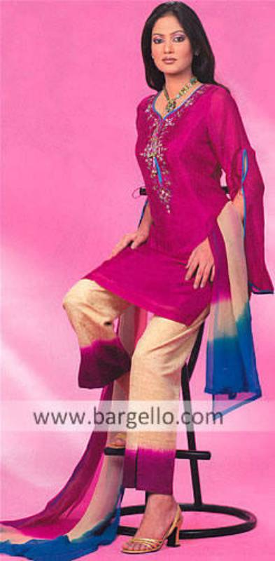 Pakistani Casual Dress UK, Designer Salwar Kameez