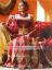 Maroon Hand Embellished Bridal Lehenga, Bustier and Veil