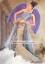 Indigo Angelic Bridal Skirt with train and heavy embellished dupatta