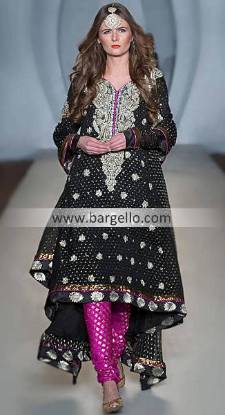 Veteran Designer Aamir Baig Fashion Collection at Pakistan Fashion Week London Birmingham UK