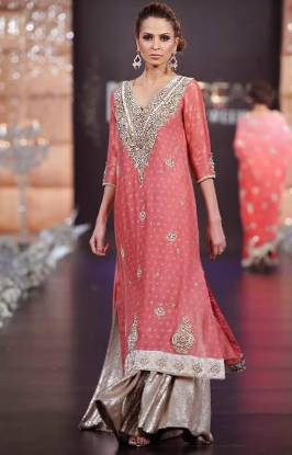 Rouge Bridal & Party Wear Collection in PFDC LOreal Paris France 2013