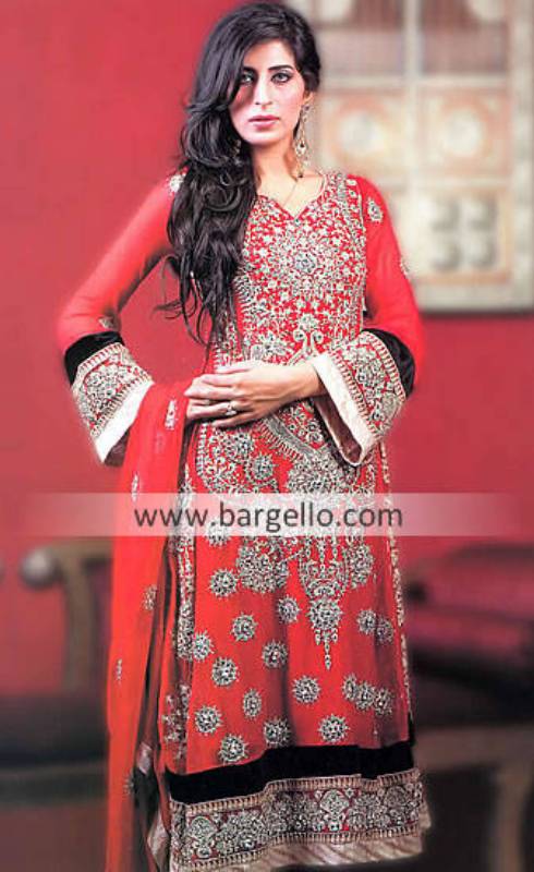 Awesome Collection of Embroidered Long Shirt Bollywood Outfits 2013 Las Vegas Nevada