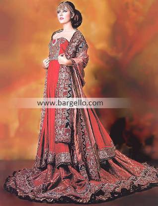 Floor Dragging Lehengas, Farshi Lehengas, Indian Lehengas, Pakistani Lehengas, Pakistani Bridal Lehengas, Bridal Lehengas Denver, Bridal Lehengas Colorado, Bridal Lehengas USA