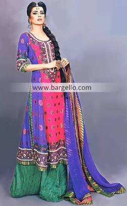 Beautiful Pakistani Designer Clothing Party Wear And Shararas Sheffield UK