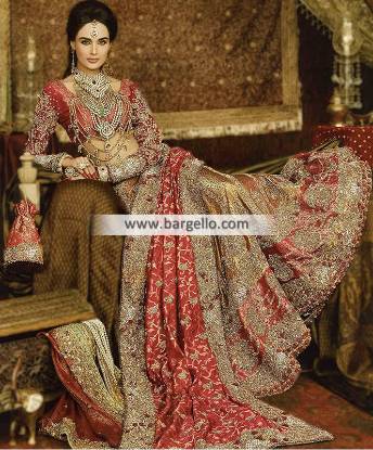 Designer Bridal Lehengas Choli with Embroidery For Indian and Pakistani Wedding Stavanger Norway