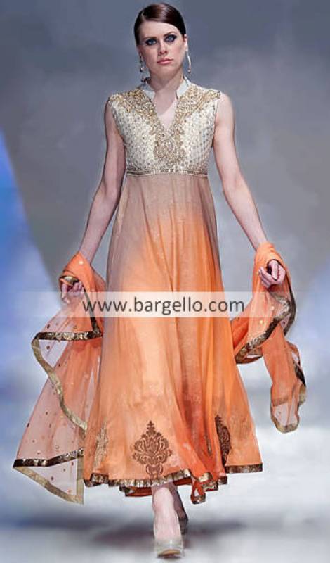 Designer Deepak Perwani Party Outfits in London Fashion Week 2012-2013