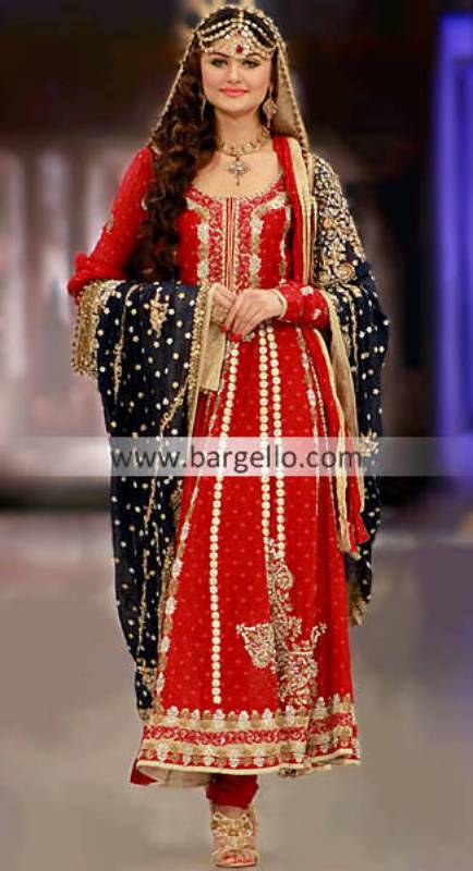 Bridal Formal Wear Collection At Pantene Bridal Couture Week Minnesota, Latest Bridal Lehenga Dress