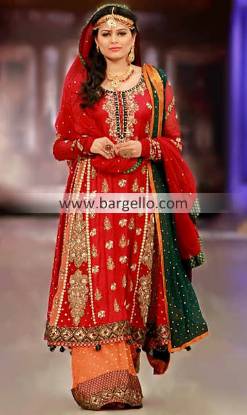 Bridal Formal Wear Collection At Pantene Bridal Couture Week Minnesota, Latest Bridal Lehenga Dress