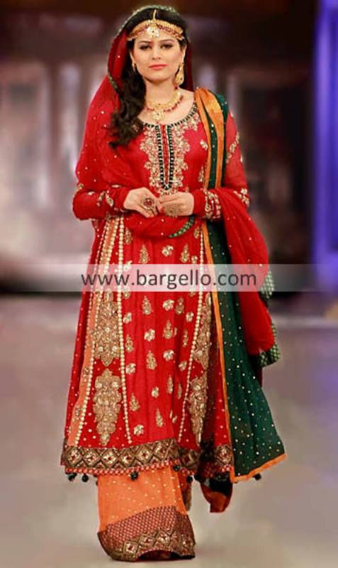 Bridal Formal Wear Collection At Pantene Bridal Couture Week Minnesota, Latest Bridal Lehenga Dress