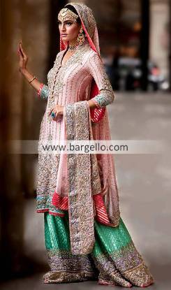 Heavy Embellished Pakistani Indian Bridal Groom Dresses Chicago USA, Asian Bridal Dresses New York