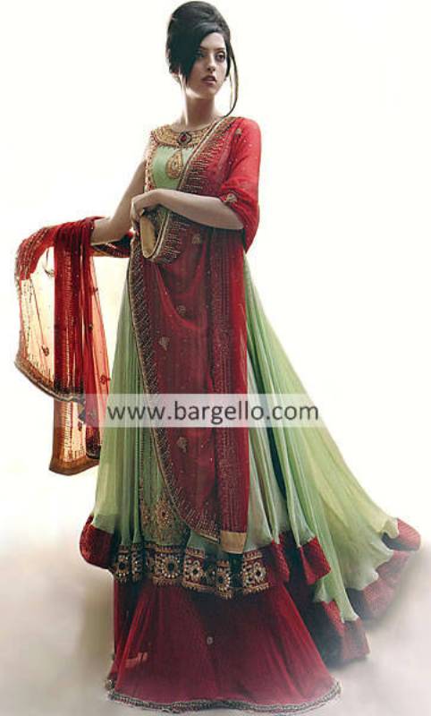 Designer Bridal Dresses Pakistani on Sale Connecticut, Pakistani Indian Chiffon Dresses Minnesota US