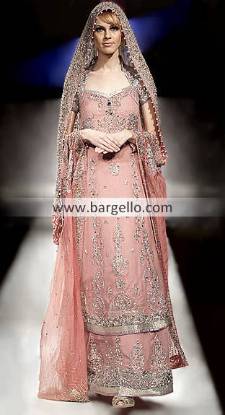 Pakistani Designer Bridal Wear Miami FL, Designer Wedding Dresses Miami Florida, Pink Bridal Miami