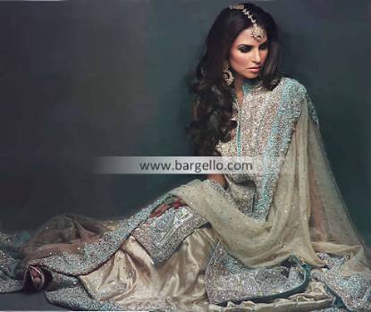 Chiffon Asian Bridal Wear, Chiffon Indian Bridals, South Asian Designer Chiffon Bridals