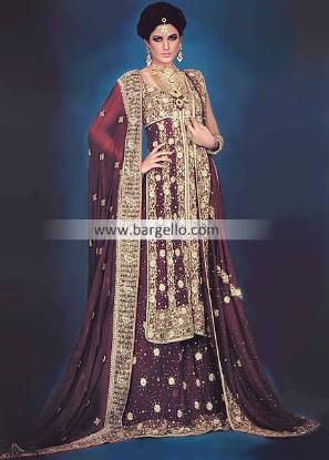 Red Designer Bridal Lehengas, Red Designer Bridal Chiffon Lenghas Pakistan India