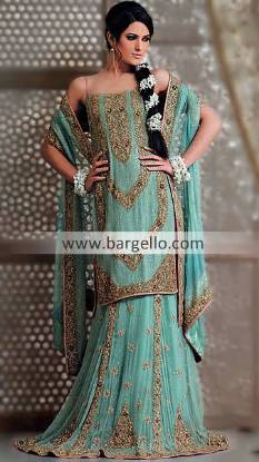 Green Pakistani Bridal, Green Pakistani Lehenga, Green Asian Bridal Dress, Latest Green Bridals PK